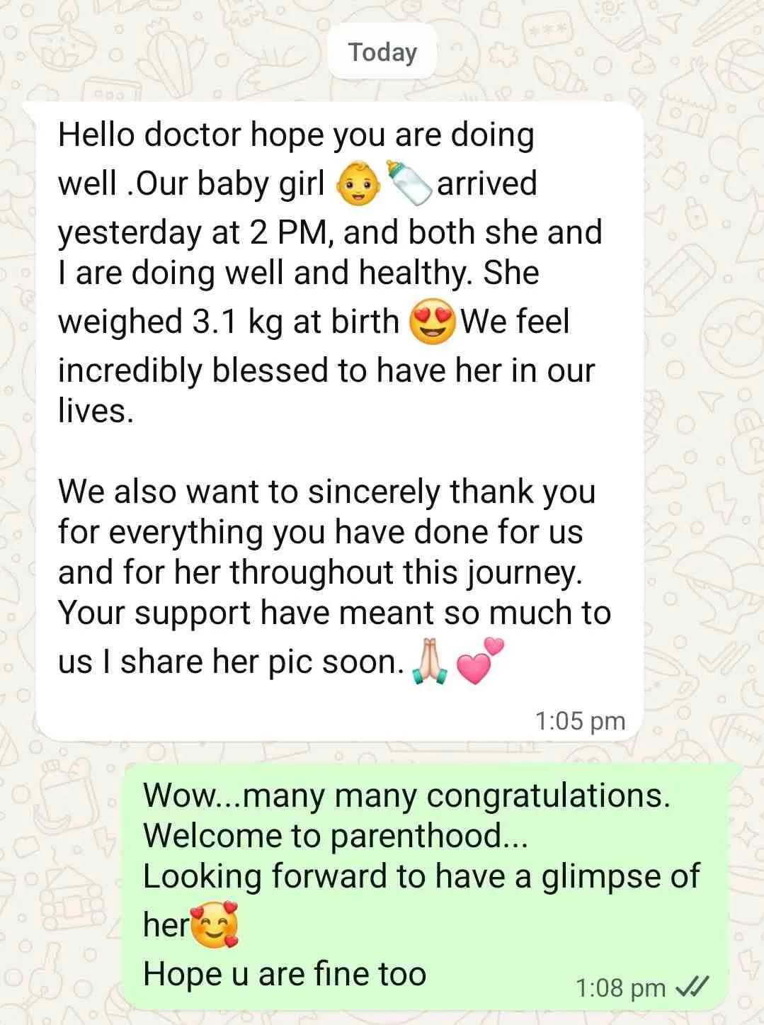 A Tiny Miracle, A Lifetime of Gratitude