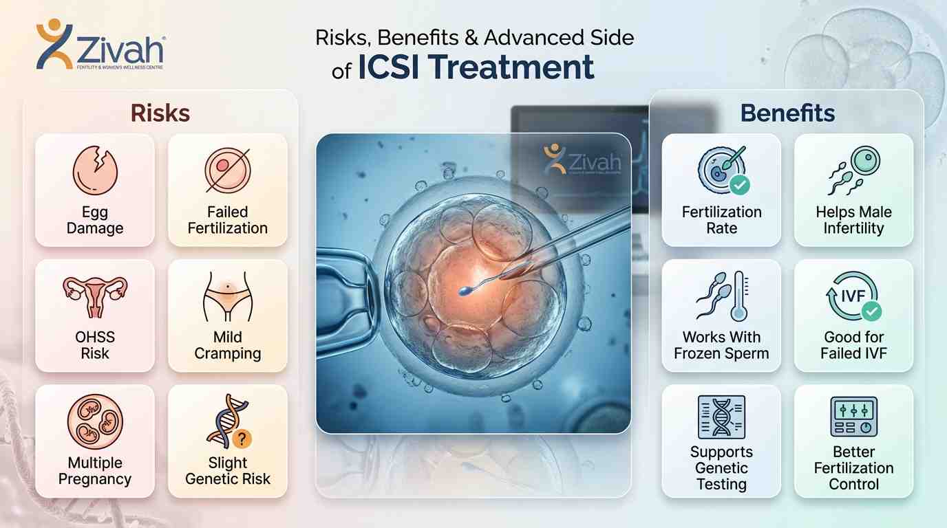Risks & Benefits of ICSI Risks & Benefits of ICSI