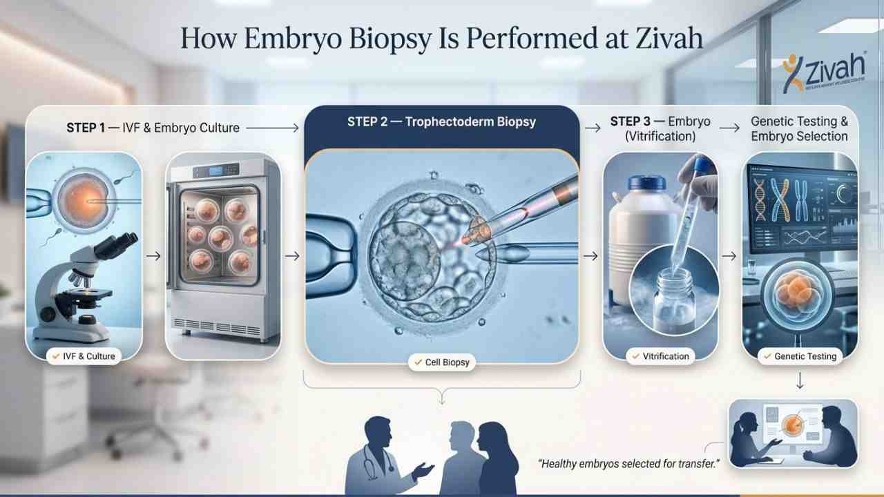 How Embryo Biopsy Is Performed at Zivah