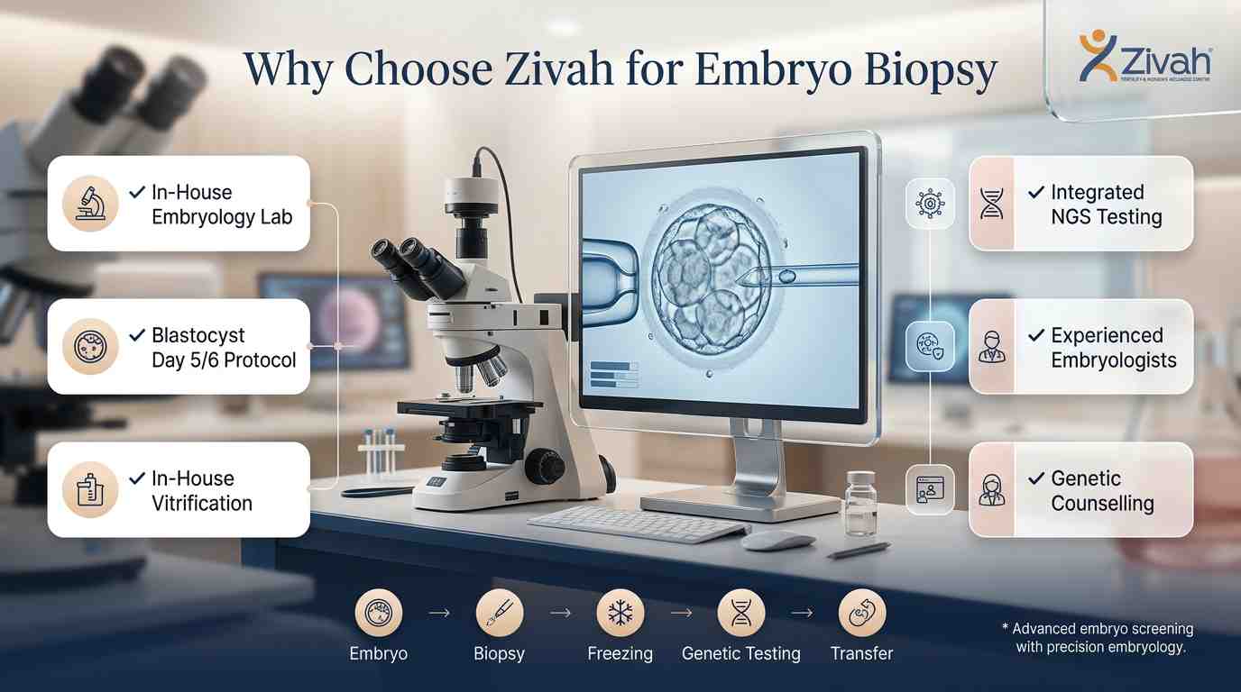 Why Choose Zivah for Embryo Biopsy Why Choose Zivah for Embryo Biopsy