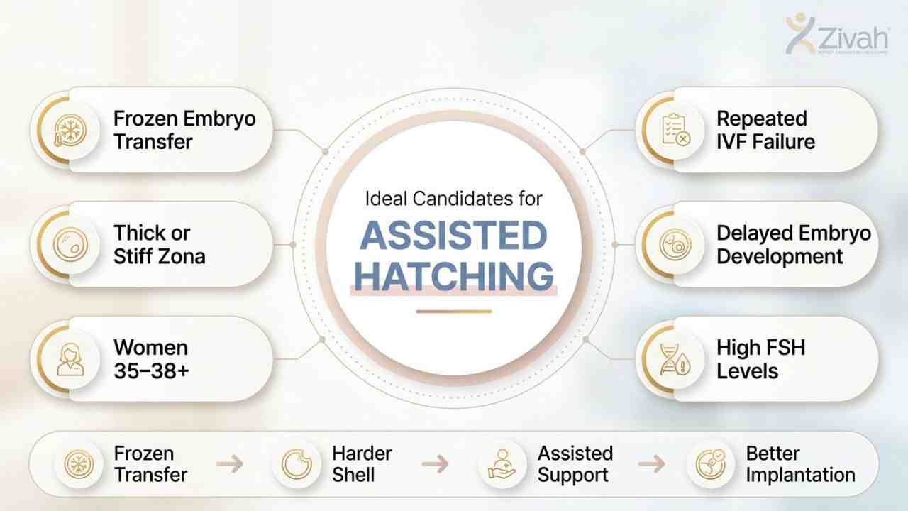 Ideal Candidates for ASSISTED HATCHING - Zivah Ideal Candidates for ASSISTED HATCHING