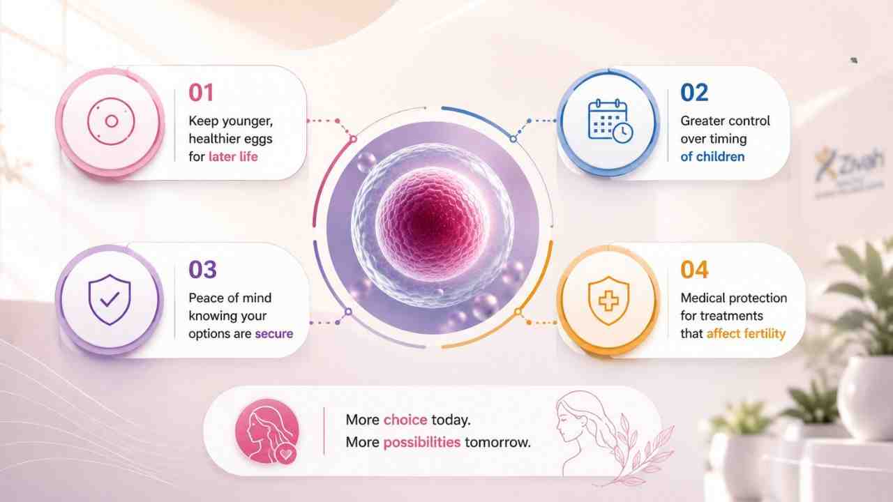 Key Benefits of Egg Freezing Key Benefits of Egg Freezing