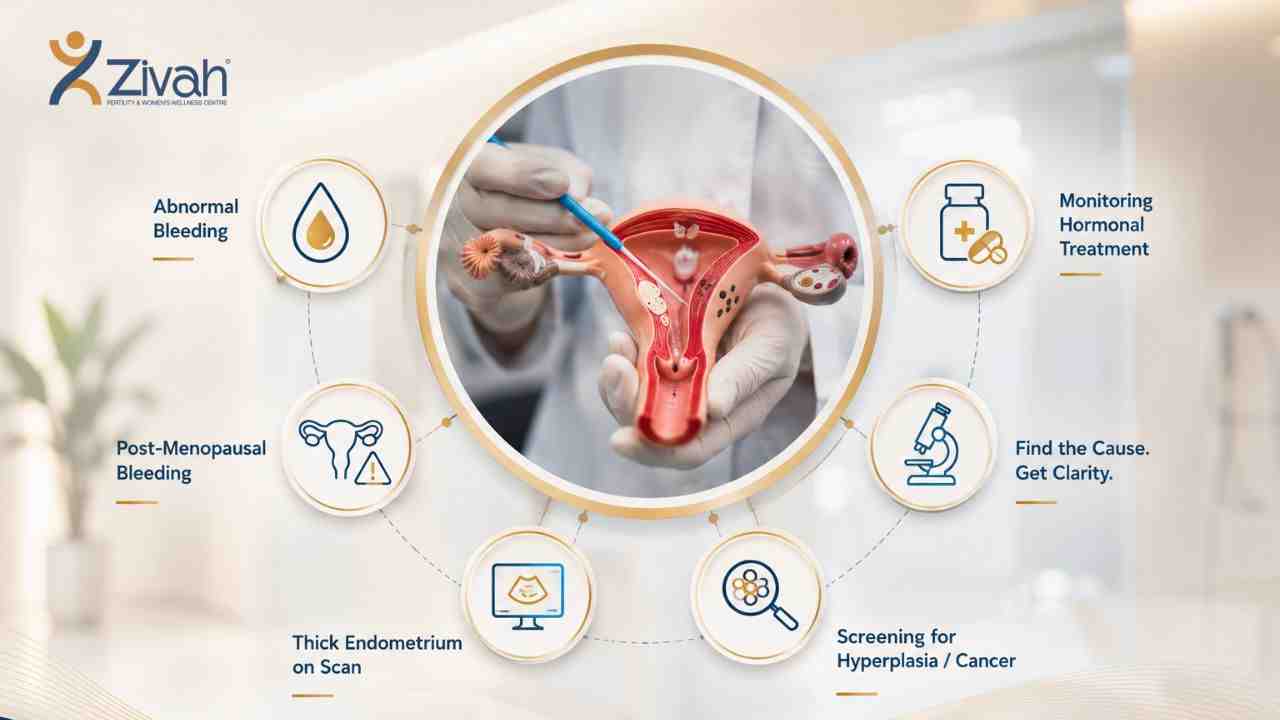 Why Is an Endometrial Biopsy Done? Endometrial Biopsy - Zivah