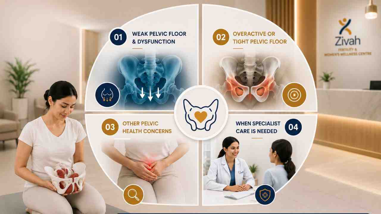Common Pelvic Floor Problems Common Pelvic Floor Problems - Zivah