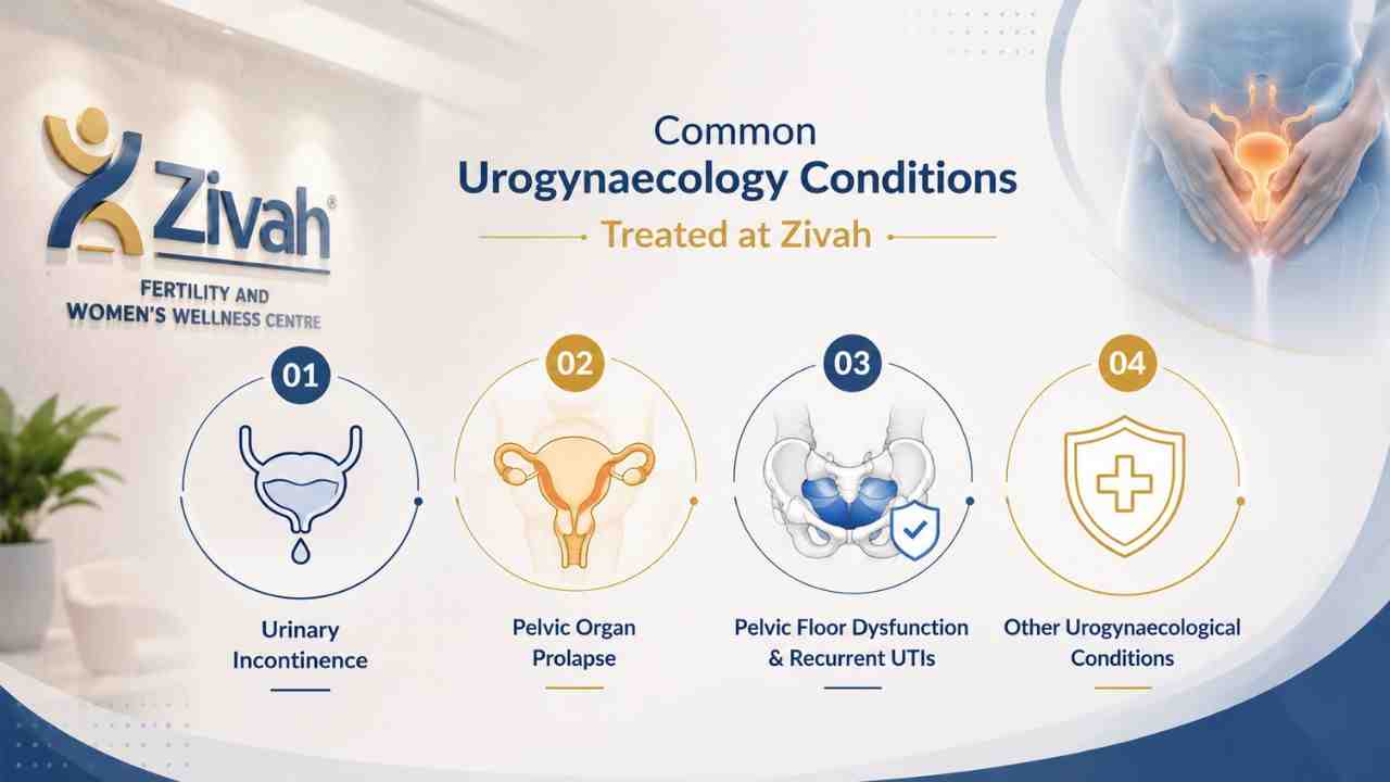 Urogynaecology Conditions Treated at Zivah Urogynaecology Conditions Treated - Zivah