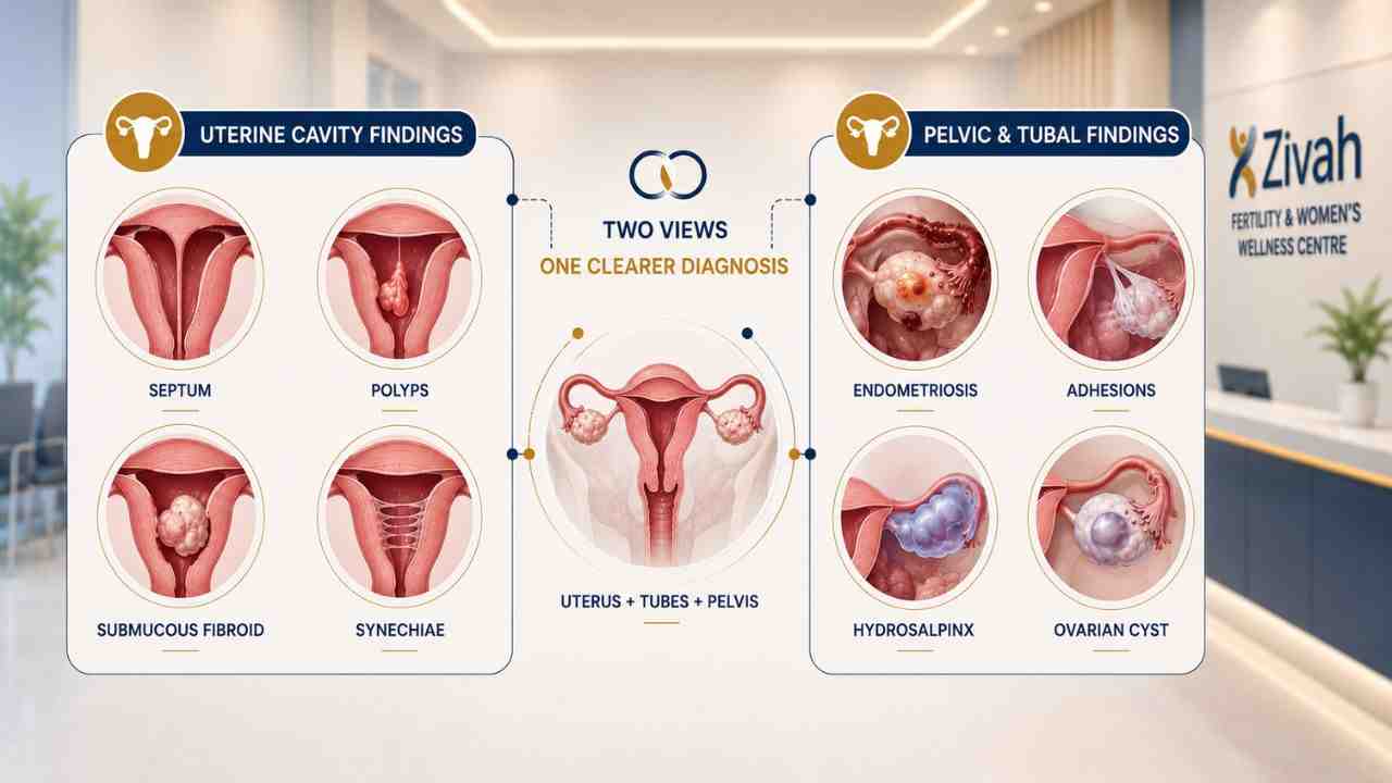 Diagnostic Hysteroscopy and Laparoscopy Detection - Zivah Diagnostic Hysteroscopy and Laparoscopy Detection - Zivah