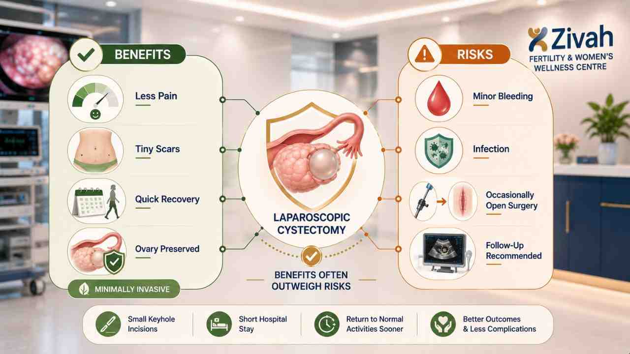 Benefits of Laparoscopic Ovarian Cystectomy  