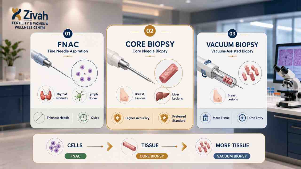 Types of Needle Biopsy Types of Needle Biopsy - Zivah