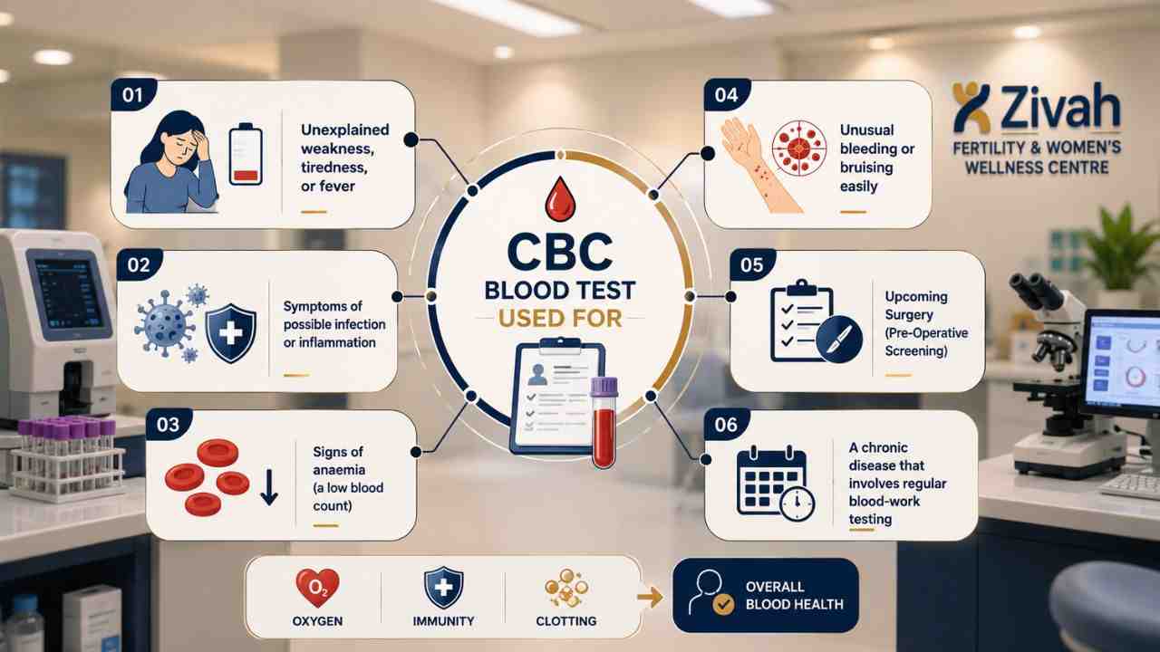 What Is a CBC Blood Test Used   - Zivah