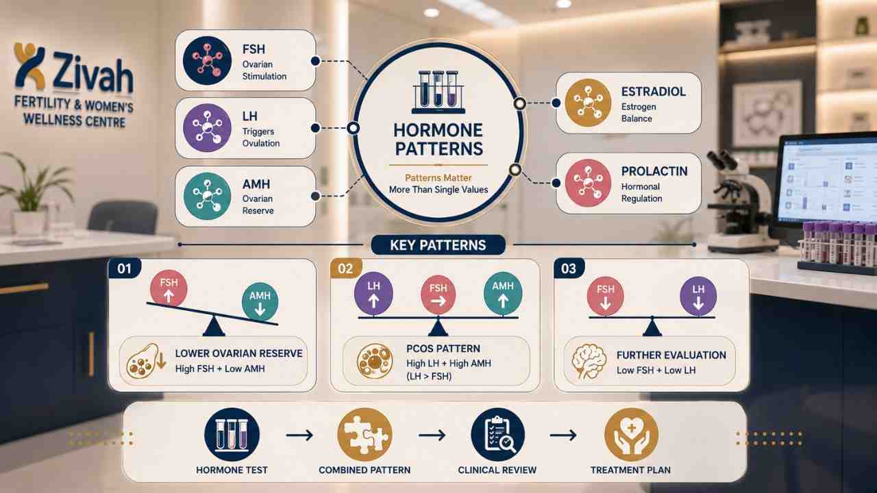 When You Might Need a Fertility Hormone Test Interpreting Combined Hormone Patterns - Zivah