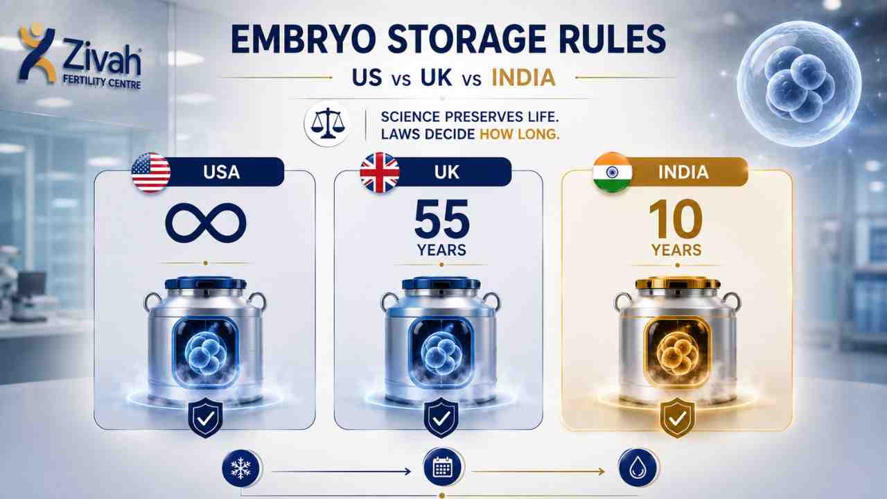 Embryo Storage rules -  Zivah 